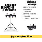 Hire GigBar Lighting Package - Alpha Sound and Lighting